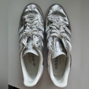 Adidas Samba OG Silver Metallic Sneakers